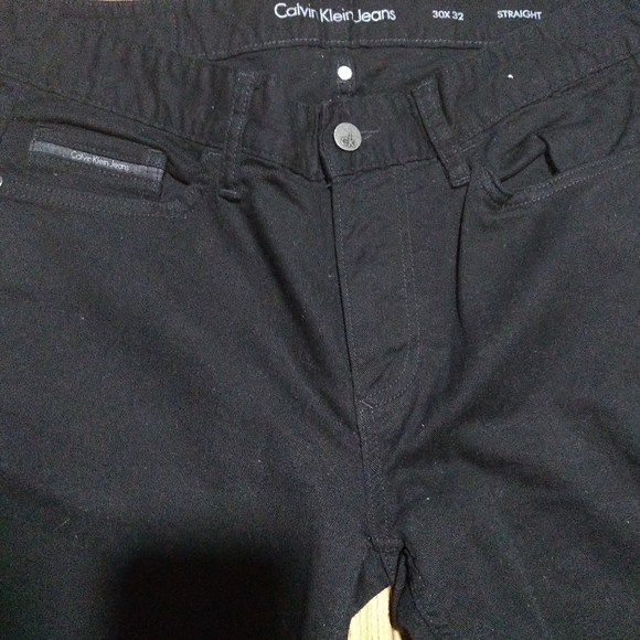 Calvin Klein Men's stretch jeans black size us 30x32 - Picture 4 of 7